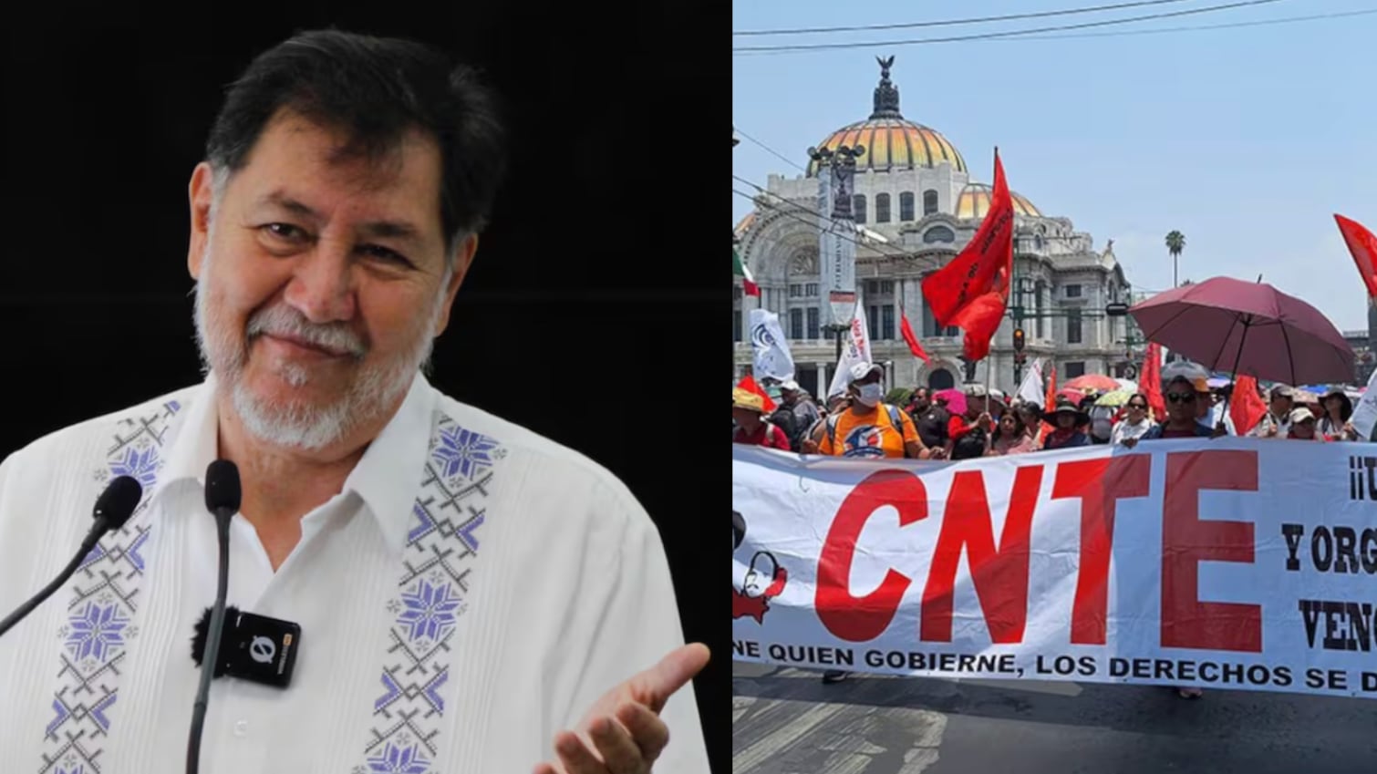 La CNTE y la política compravotos que luego detiene Noroña