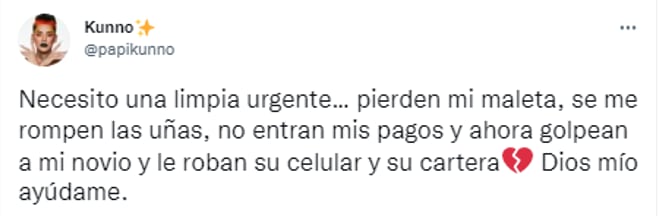 Kunno vive una tragedia tras viajar a París
