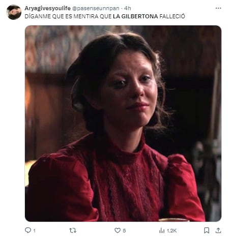 Memes despidiendo a La Gilbertona recordando su peculiar sentido del humor