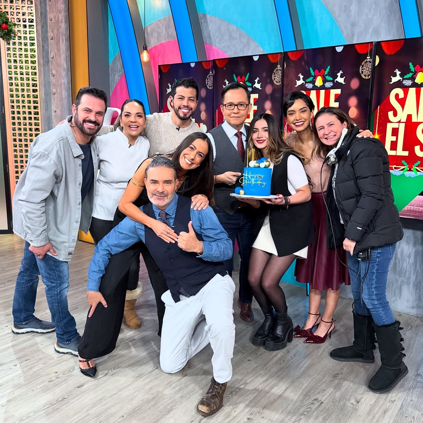 Integrantes de Sale el Sol.