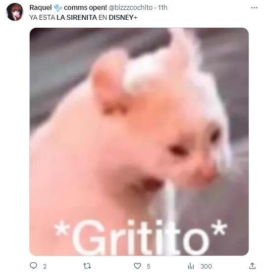 Memes por el estreno de La Sirenita en Disney Plus