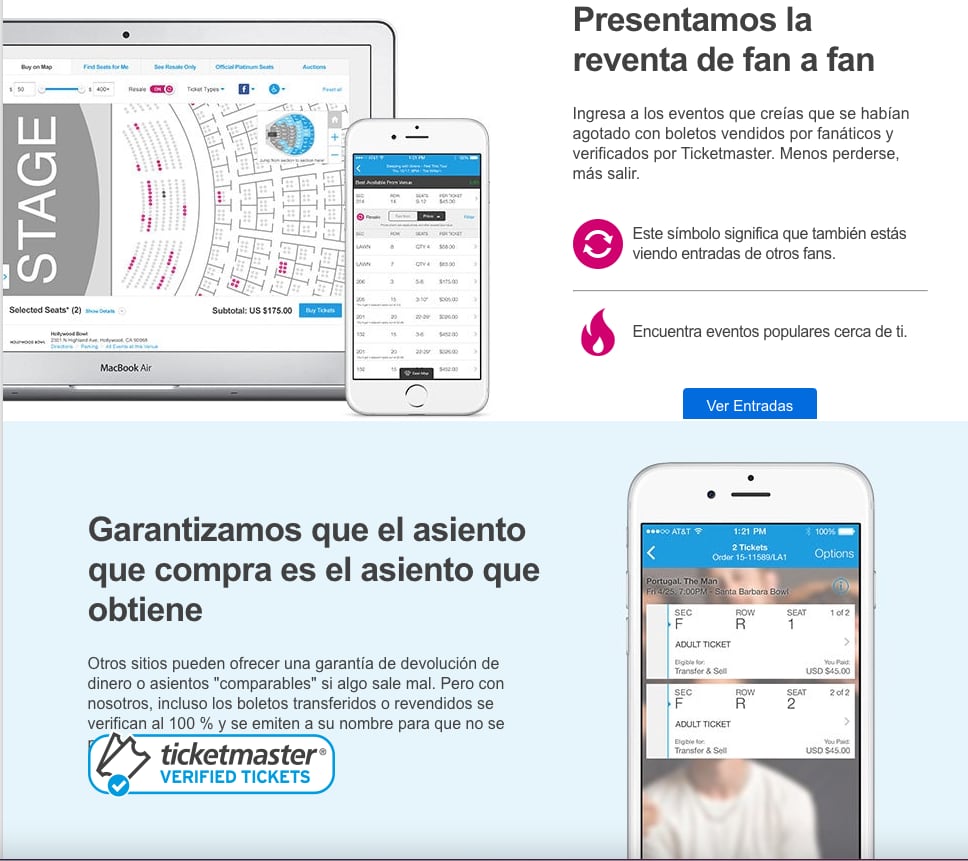 Ticketmaster podría preparar la reventa entre “fans” en México