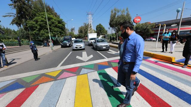 Av. 5 de Mayo y Ferrocarriles Nacionales.