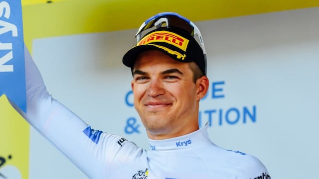 Mads Pedersen, campeón mundial de ciclismo y estrella de Lidl-Trek.