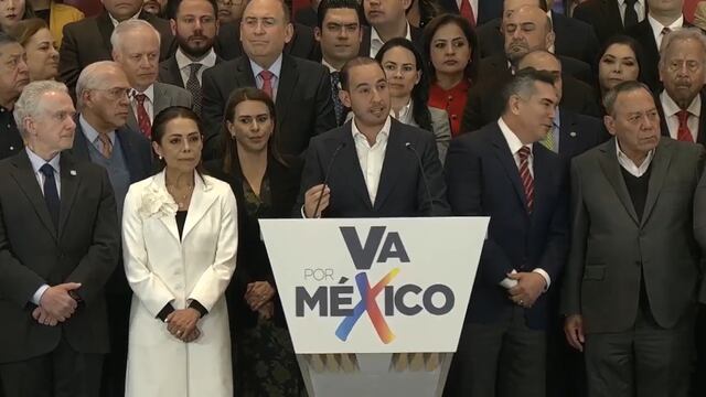 Confirman alianza Va por México para elecciones 2023 y 2024