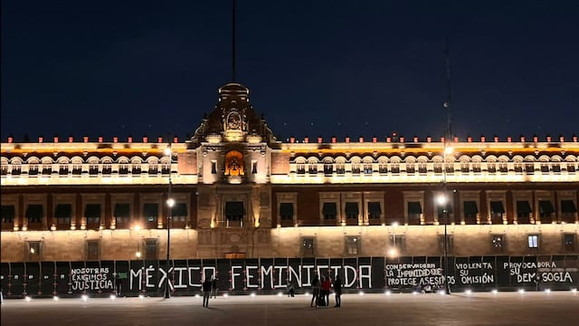 Pinta en Palacio Nacional