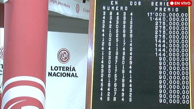 Resultados Sorteo Superior 2786 de Lotería Nacional en vivo: ganadores de hoy 10 de noviembre