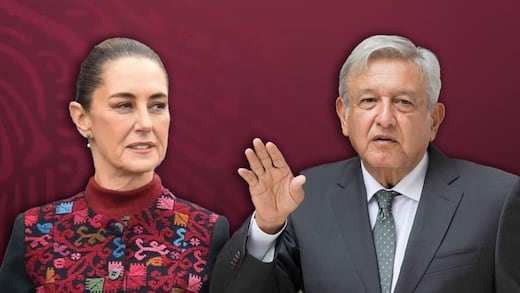 Sheinbaum y López Obrador