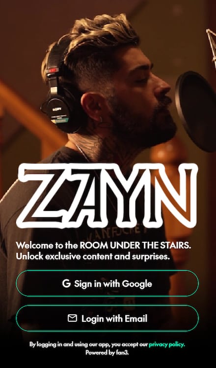 ¿Cómo registrarte a Zayn VIP Key? Si eres fan de Zayn Malik en Mexico