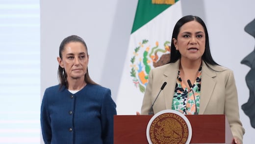 Ariadna Montiel desmiente entrega de despensas del CJNG a damnificados en Veracruz