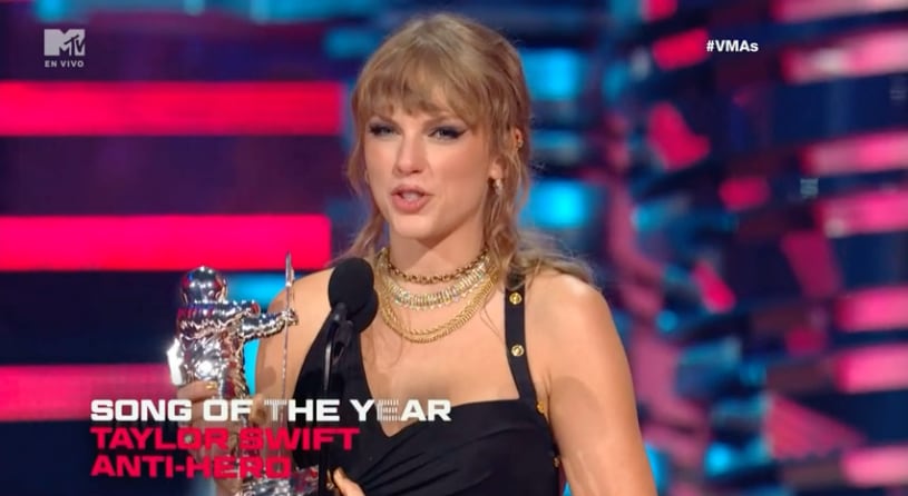 Taylor Swift gana en Canción del Año