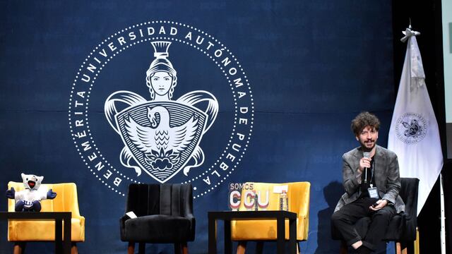 Lukas Mejía en la BUAP