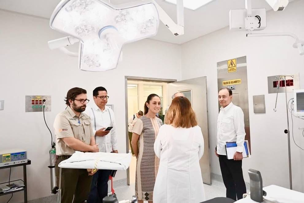 Inversión histórica en hospitales de Sonora: Durazo y Sheinbaum fortalecen la salud