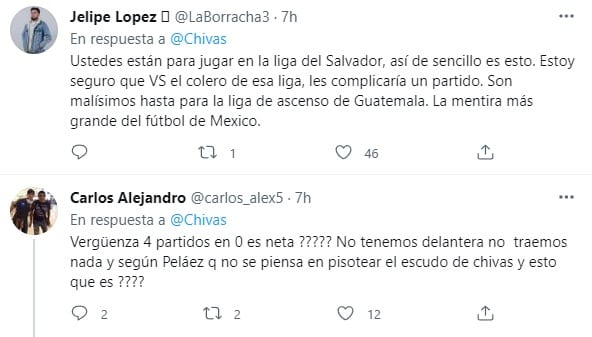 Fans critican a Chivas