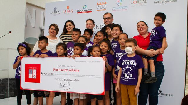 FUNO da apoyo a Fundación Aitana de Cancún