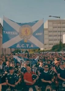 Los aficionados de Escocia habrían dejado sin cerveza a varios bares de Boston