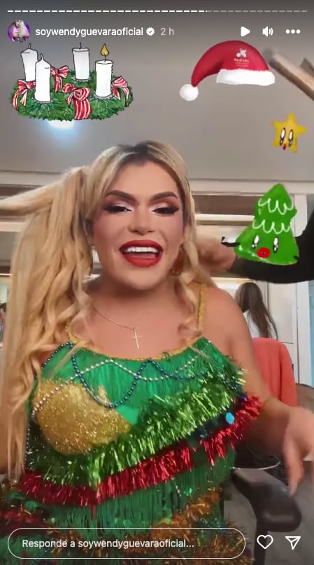 Wendy Guevara ya está festejando la Navidad y soporten