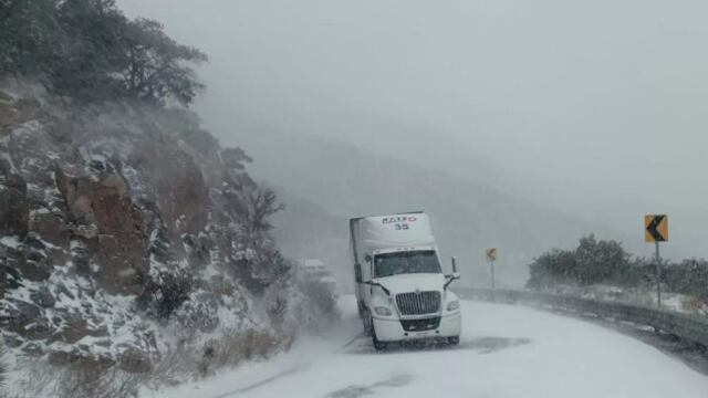 Nieve en Chihuahua