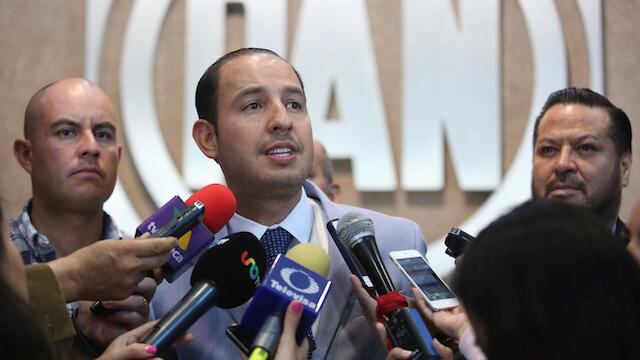 El líder nacional panista Marko Cortés.