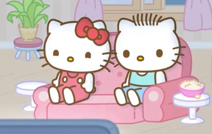 Hello Kitty y su novio Dear Daniel celebran San Valentín