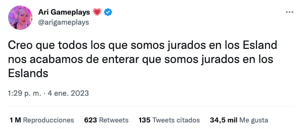 Jurado de los Premios Esland 2023 tomó por sorpresa a los streamers