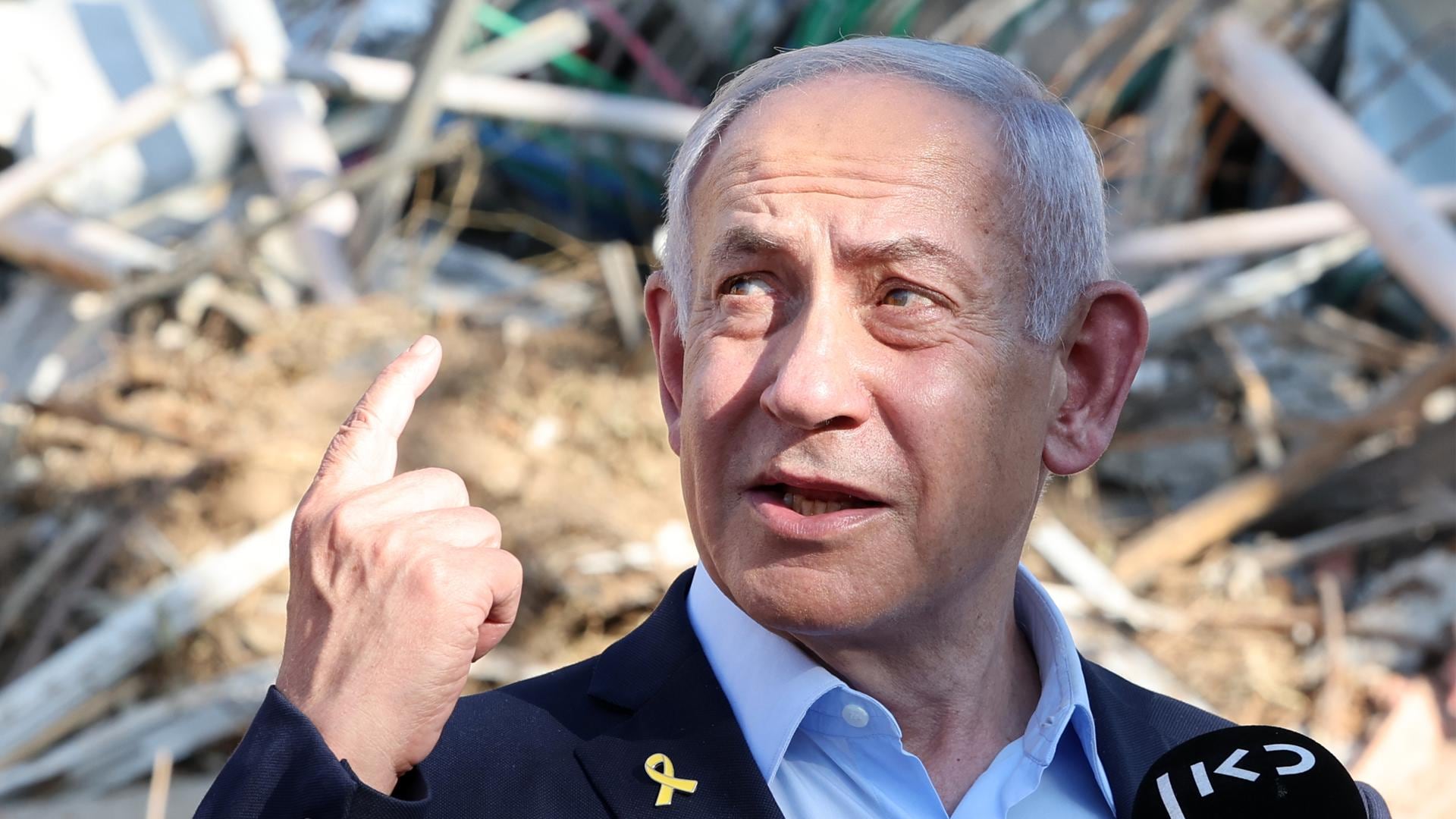 Netanyahu responde a Hamás con ataques en Gaza por violar el alto al fuego