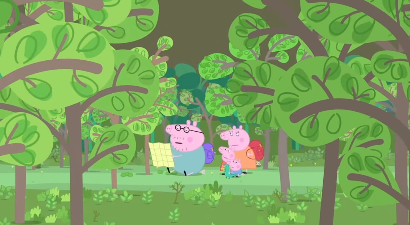 Peppa Pig por Día Internacional de los Bosques Tropicales