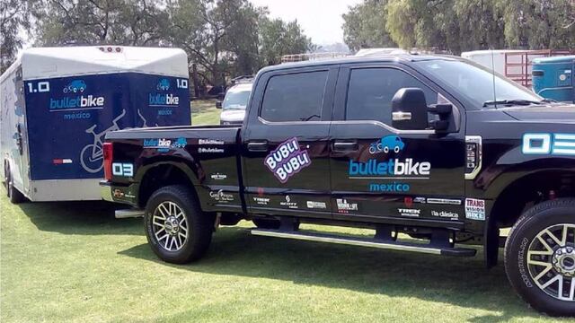 Empresa que transportaba bicicletas