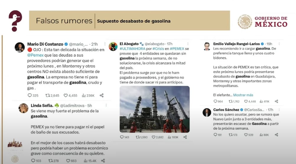 Mentiras de la semana del 27 de septiembre