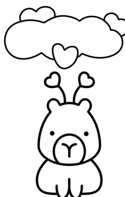 Capibara extraterrestre por el Día del Niño