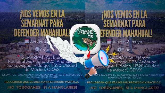 Selvame convoca marcha contra proyecto en Mahahual