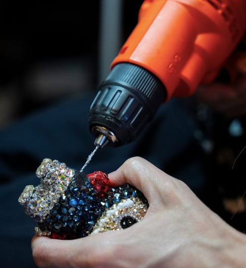 Kerin Rose Gold, creadora de Labubus con brillantes