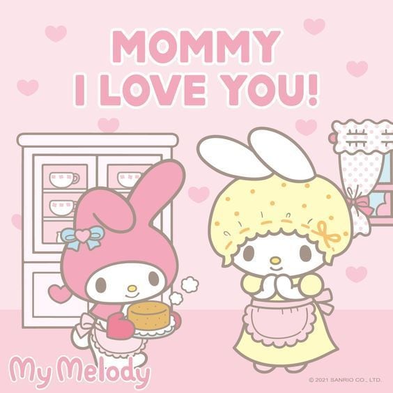 Tarjetas de Hello Kitty para el Día de las Madres