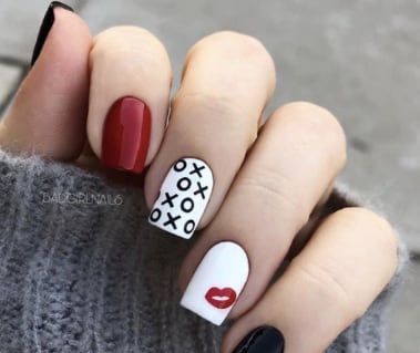 Diseño besos y abrazos