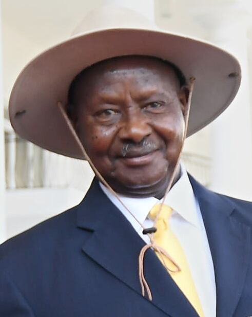 Yoweri Museveni, presidente de Uganda