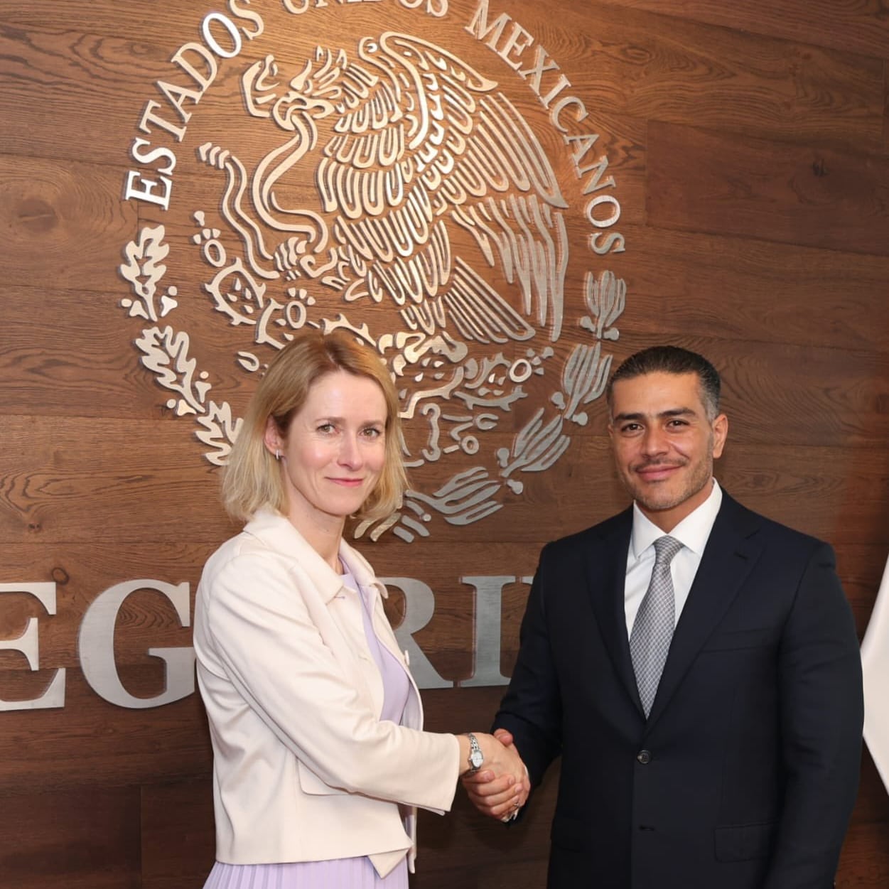 Harfuch y Kaja Kallas refuerzan cooperación con Europol contra el crimen organizado