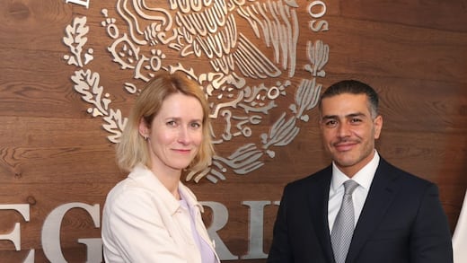 Harfuch y Kaja Kallas refuerzan cooperación con Europol contra el crimen organizado
