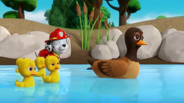 Paw Patrol por Día del Pato Donald