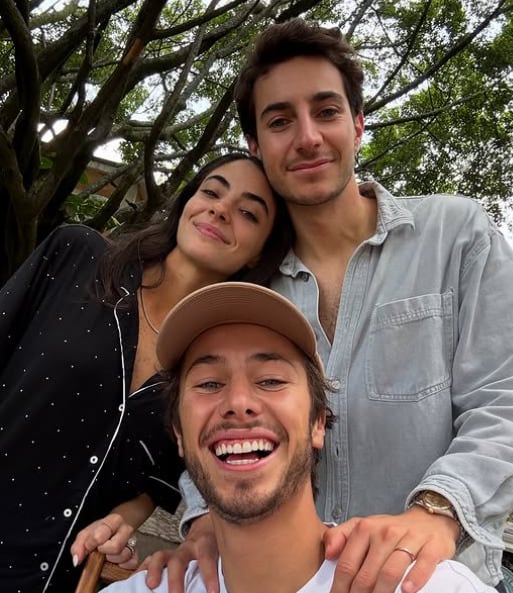 Juanpa Zurita y su hermano Andrés Zurita
