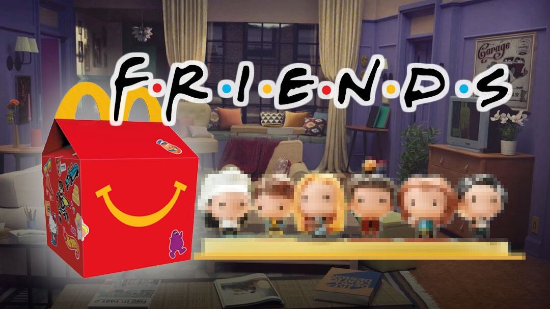 Cajita Feliz de McDonald’s Friends: Así se ve el artículo creado para los adultos independientes