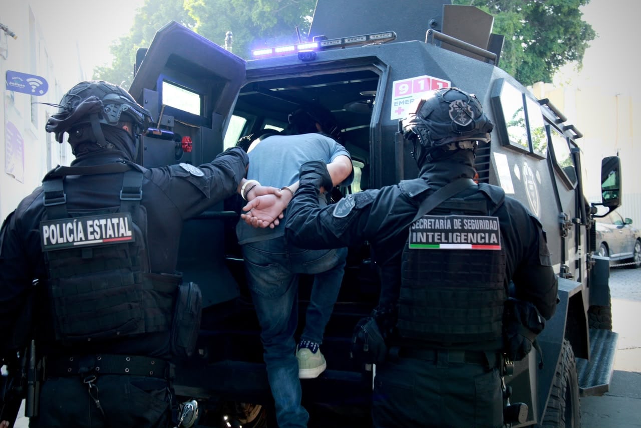 Policía de Jalisco captura a presunto homicida estadounidense.