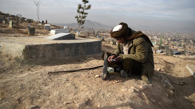 Cementerio en Afganistán