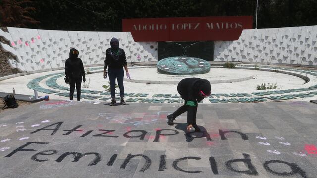 Protesta en Atizapán, Edomex