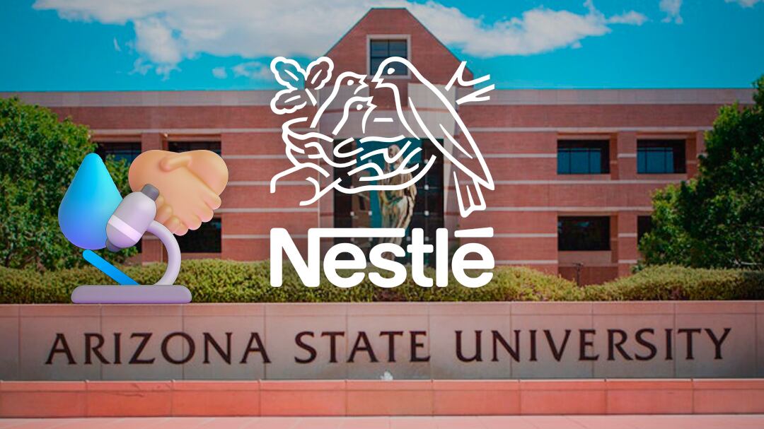 La alianza de Nestlé con la Arizona State University para aprovechar hasta la última gota de aguas residuales