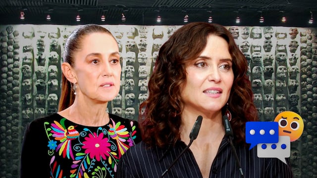 Ayuso critica al gobierno de Sheinbaum por el Huei Tzimpantli
