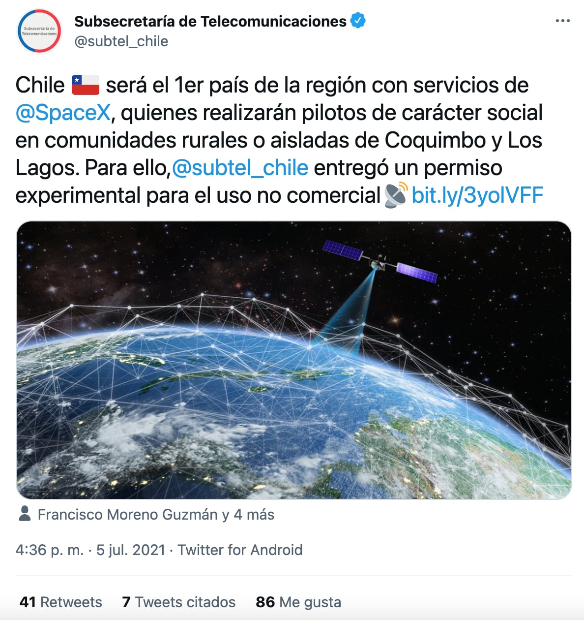 Starlink en Chile