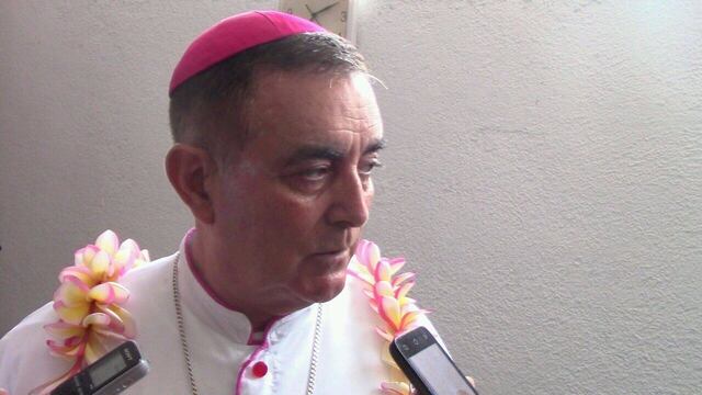 El obispo Salvador Rangel Mendoza.