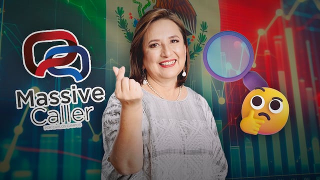 Massive Caller defiende resultados favorables de Xóchitl Gálvez