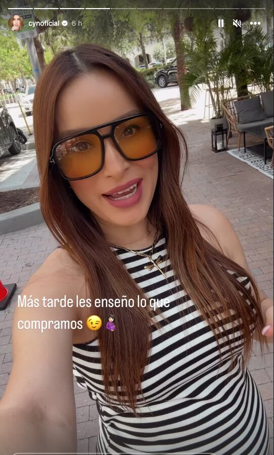 Cynthia Rodríguez presume su primer “baby shopping” a lado de Carlos Rivera