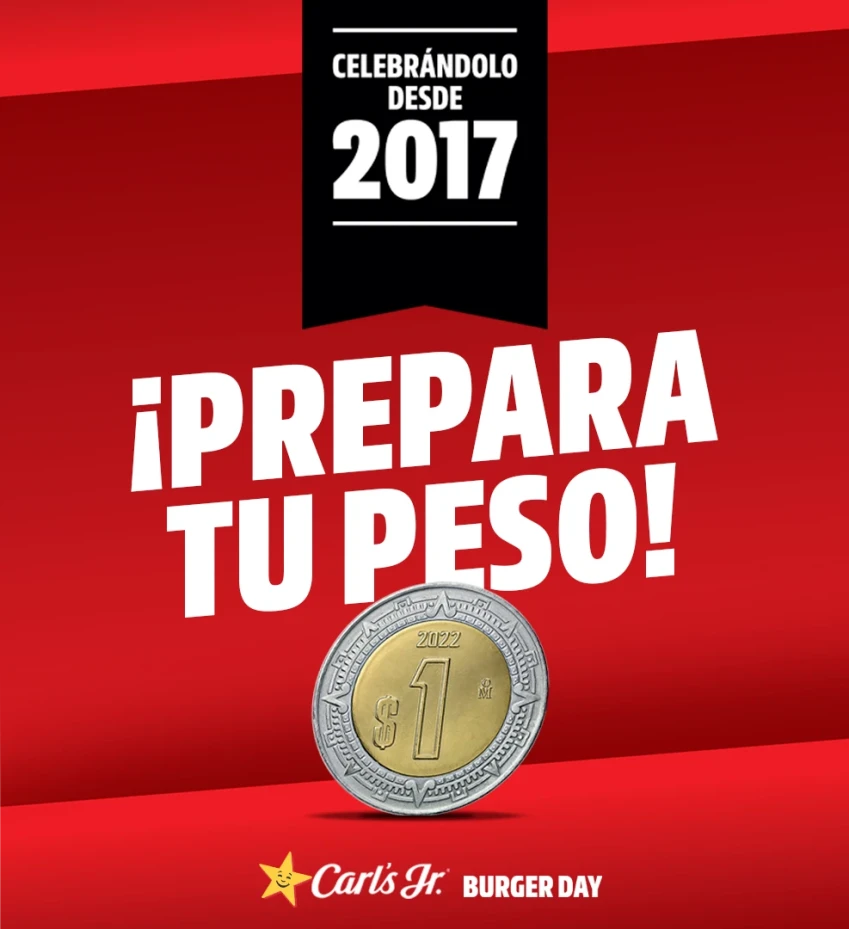 Día de la Hamburguesa: ¿Cuándo es en Carl's Jr?